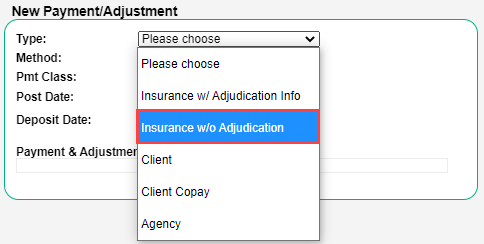 TB_Payment_Session_Pymnt_Type_dropdown_Insurance_w_o_Adjudication.png